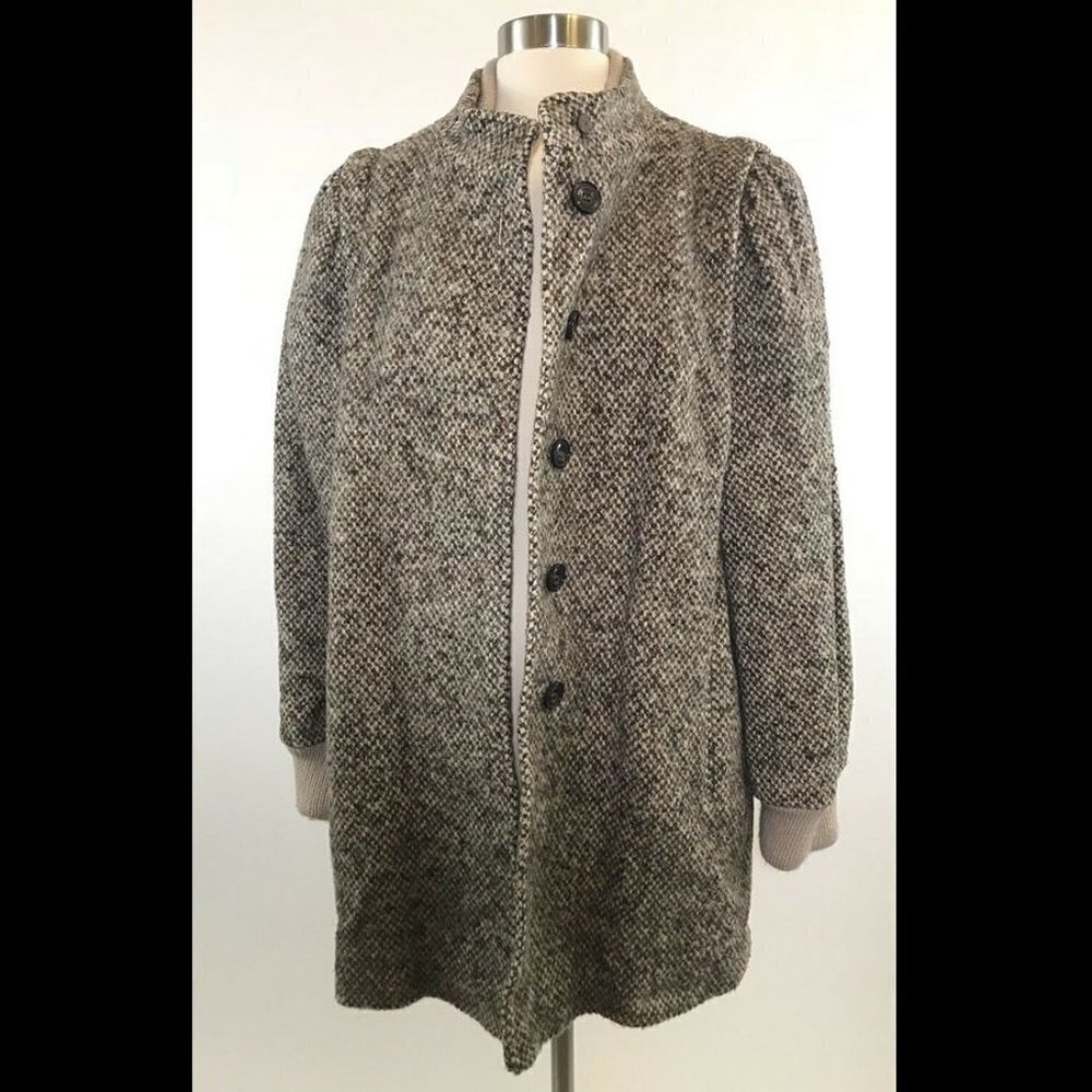 VTG Country Pacer Tweed Wool Jacket Coat Womens